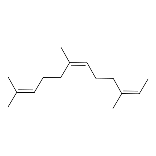2,6,10-Trimethyldodeca-2,6,10-triene structure