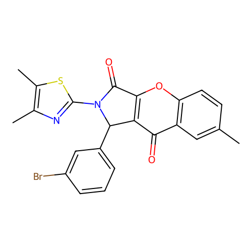 C23H17BrN2O3S structure