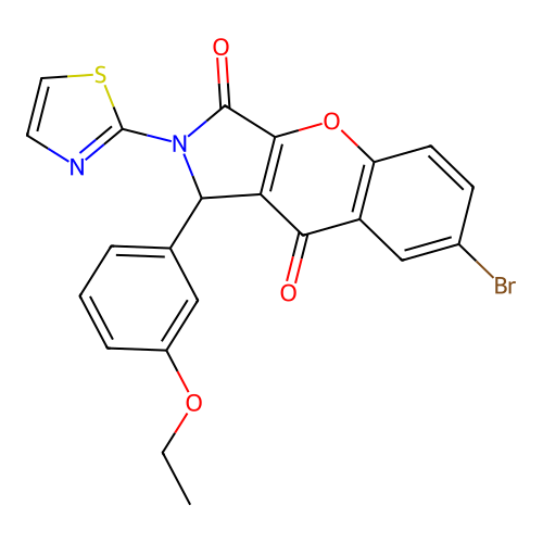 C22H15BrN2O4S structure