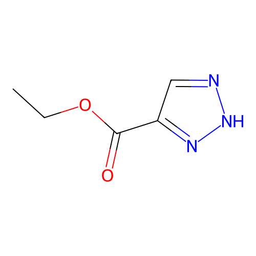 Ethyl 1H-1,2,3-triazole-5-carboxylate structure