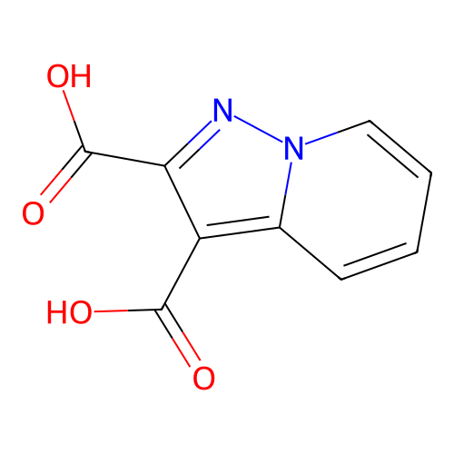 Pyrazolo[1,5-a]pyridine-2,3-dicarboxylic acid structure