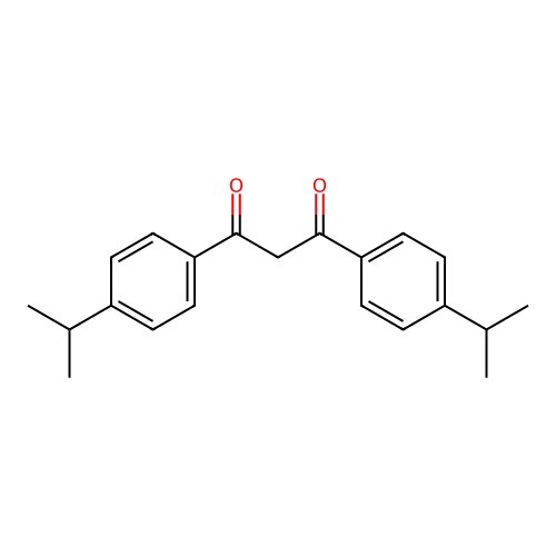 1,3-Propanedione, 1,3-bis[4-(1-methylethyl)phenyl]- structure