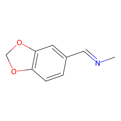 Methanamine, N-(1,3-benzodioxol-5-ylmethylene)-, (E)- structure