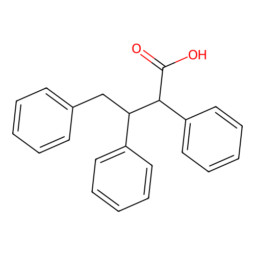 2,3,4-三苯基丁酸 structure