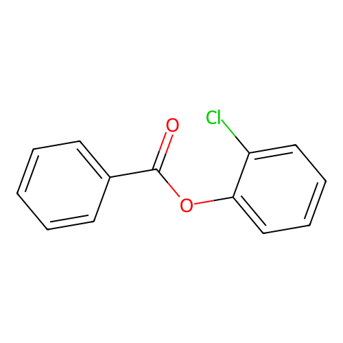 2-Chlorophenyl benzoate structure
