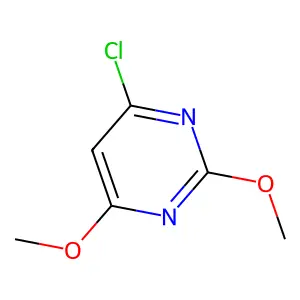 4-Chloro-2,6-dimethoxypyrimidine structure