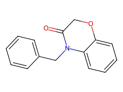 4-Benzyl-2H-benzo[b][1,4]oxazin-3(4H)-one structure