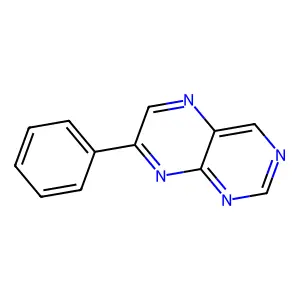 7-Phenylpteridine structure