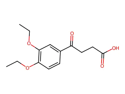 4-(3,4-二乙氧基-苯基)-4-氧代-丁酸 structure