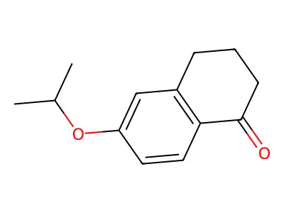 6-Isopropoxy-3,4-dihydro-2H-naphthalen-1-one structure