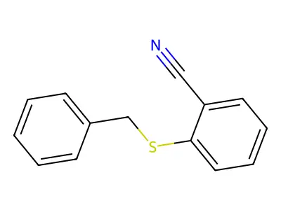 2-(Benzylthio)benzonitrile structure