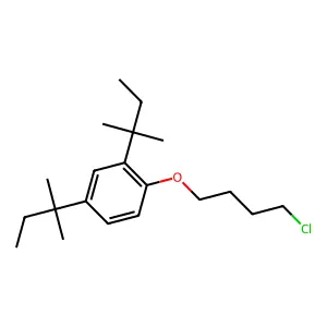 1-(4-Chlorobutoxy)-2,4-bis(1,1-dimethylpropyl)benzene structure