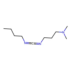 3-(butyliminomethylideneamino)-N,N-dimethylpropan-1-amine structure