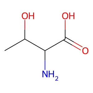 D-蘇氨酸 structure