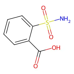 2-氨磺酰苯甲酸 structure