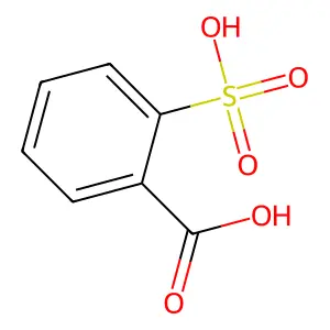 2-Sulfobenzoic acid structure