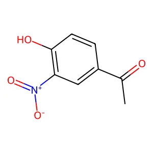4-Hydroxy-3-Nitroacetophenone structure