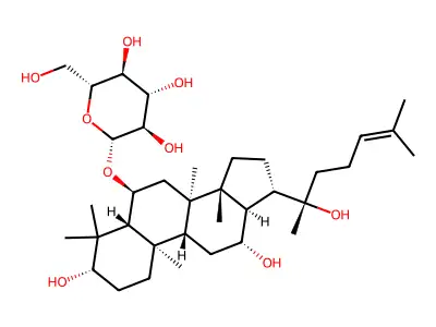 Ginsenoside Rh1 structure