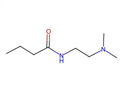 N-(2-(二甲氨基)乙基)丁酰胺 structure
