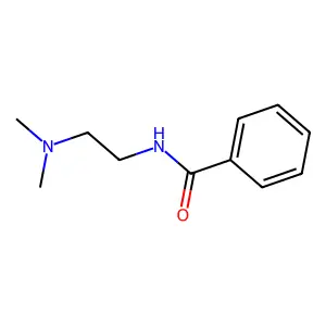 N-[2-(二甲氨基)乙基]苯甲酰胺 structure