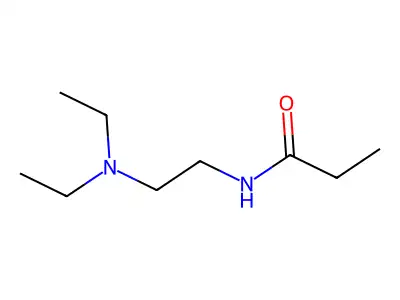 Propanamide, N-(2-(diethylamino)ethyl)- structure