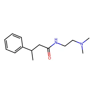 N-(2-(二甲氨基)乙基)-3-苯基丁酰胺 structure