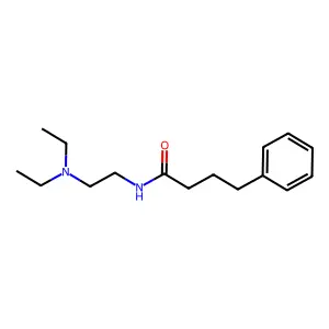 N-(2-(二乙氨基)乙基)-4-苯基丁酰胺 structure