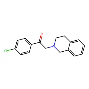1-(4-Chlorophenyl)-2-(3,4-dihydroisoquinolin-2(1h)-yl)ethanone structure