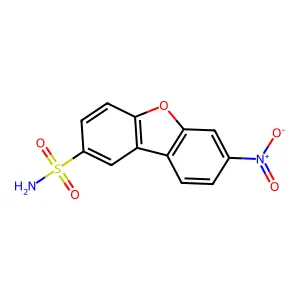 7-Nitrodibenzo[b,d]furan-2-sulfonamide structure