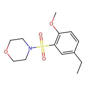 4-(5-Ethyl-2-methoxyphenyl)sulfonylmorpholine structure