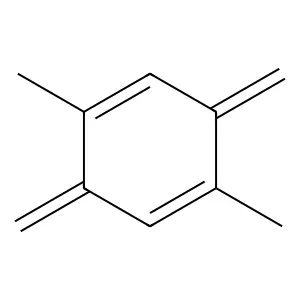 1,4-Cyclohexadiene, 1,4-dimethyl-3,6-bis(methylene)- structure