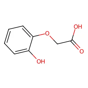 (邻羟基苯氧基)乙酸 structure