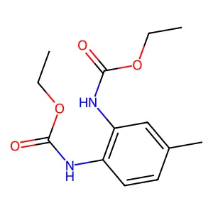 ethyl N-[2-(ethoxycarbonylamino)-4-methylphenyl]carbamate structure