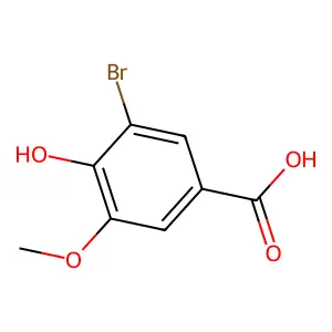 5-溴香草酸 structure