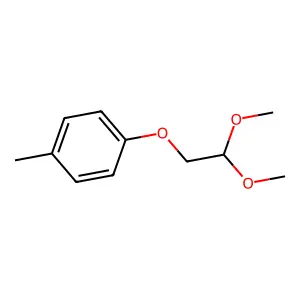 1-(2,2-Dimethoxyethoxy)-4-methyl-benzene structure