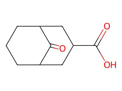 9-Oxo-bicyclo[3.3.1]nonane-3-carboxylic acid structure