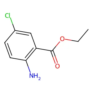 Ethyl 2-amino-5-chlorobenzoate structure