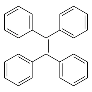四苯基乙烯 structure