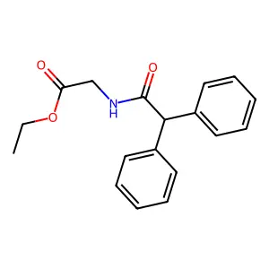 (2-Hydroxy-3-methoxypropyl) heptanoate structure