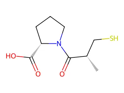 Epicaptopril structure