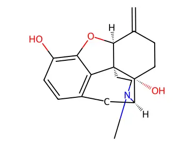 6-Methyleneoxymorphone structure
