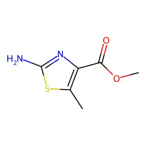 Methyl 2-amino-5-methyl-1,3-thiazole-4-carboxylate structure