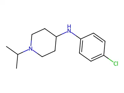 N-(4-Chlorophenyl)-1-isopropylpiperidin-4-amine structure