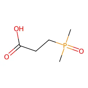 3-(Dimethylphosphoryl)propanoic acid structure