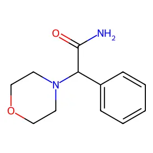 2-Morpholino-2-phenylacetamide structure