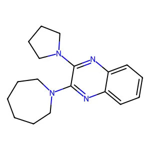 o,o-diethyl s-[(1s)-octahydro-2h-quinolizin-1-ylmethyl] phosphorothioate structure