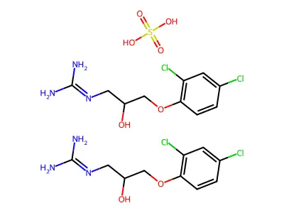 C10H13Cl2N3O2.1/2H2O4S structure