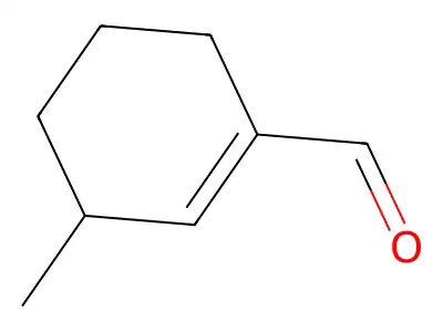 1-Cyclohexene-1-carboxaldehyde, 3-methyl- structure