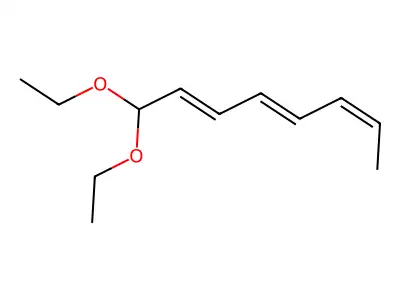 (2E,4E,6Z)-1,1-diethoxyocta-2,4,6-triene structure
