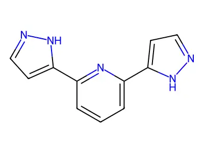 2,6-Bis(pyrazol-3-yl)pyridine structure